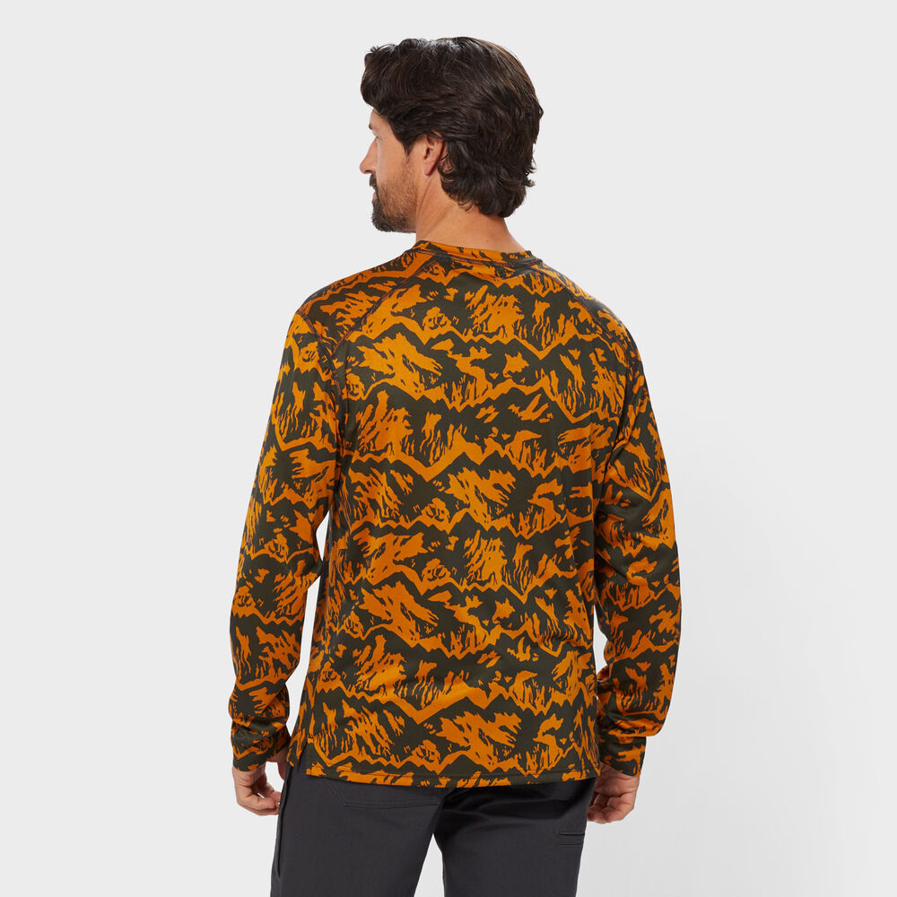 Men's AKHG Tun-Dry Standard Fit Long Sleeve T-Shirt Main Image