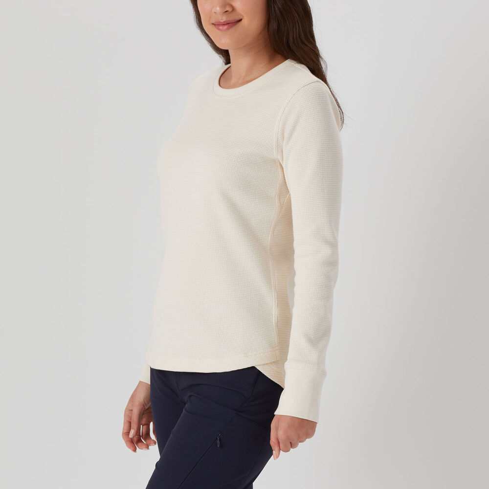 Women's Burly Thermal Long Sleeve Crew Main Image