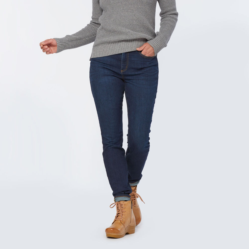 Women's Daily Denim High Rise Skinny Jeans Main Image