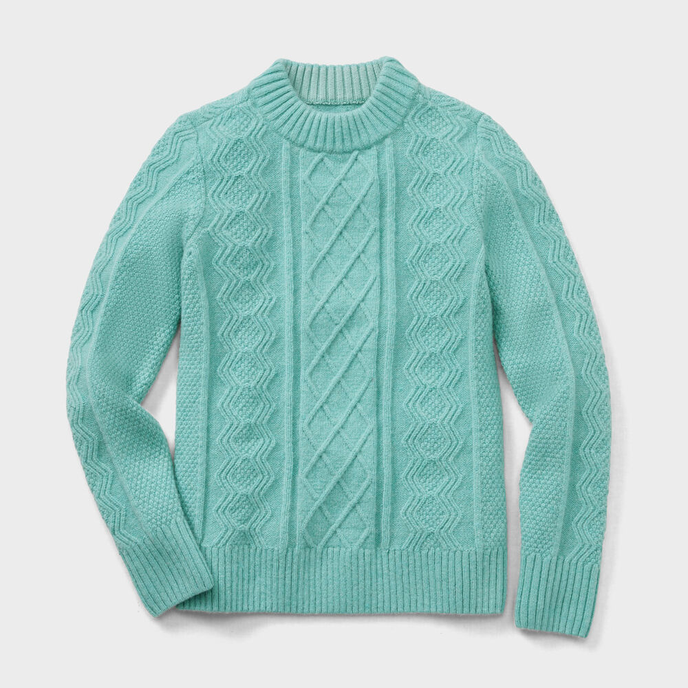 Women's Woolpaca Cable Sweater Main Image