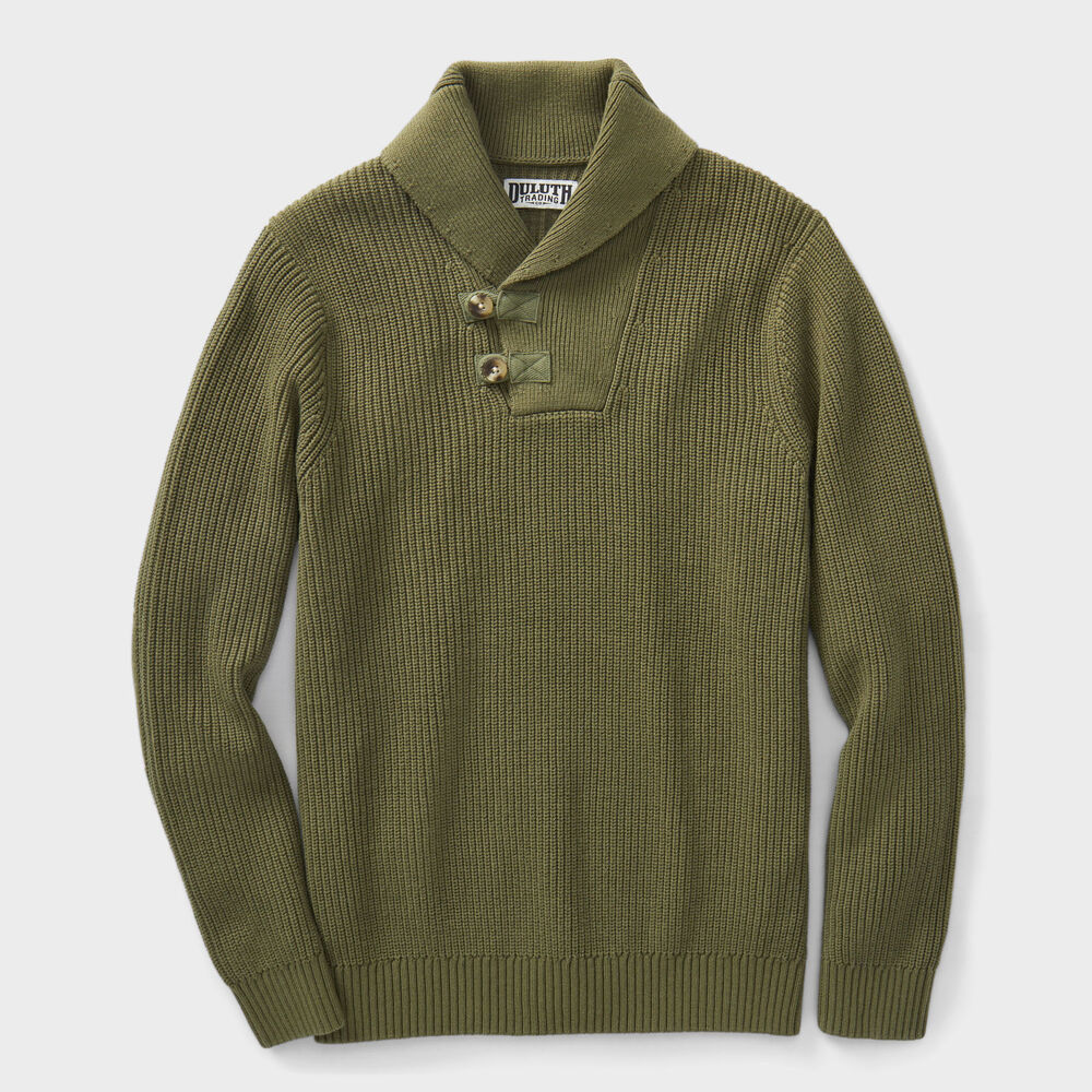 Men's Duluth Brigadier Shawl Collar Sweater Main Image
