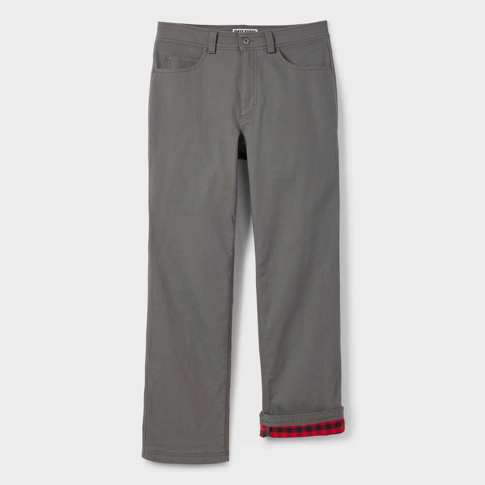 Men's DuluthFlex Fire Hose  Flannel-Lined 5-Pocket Pants Main Image