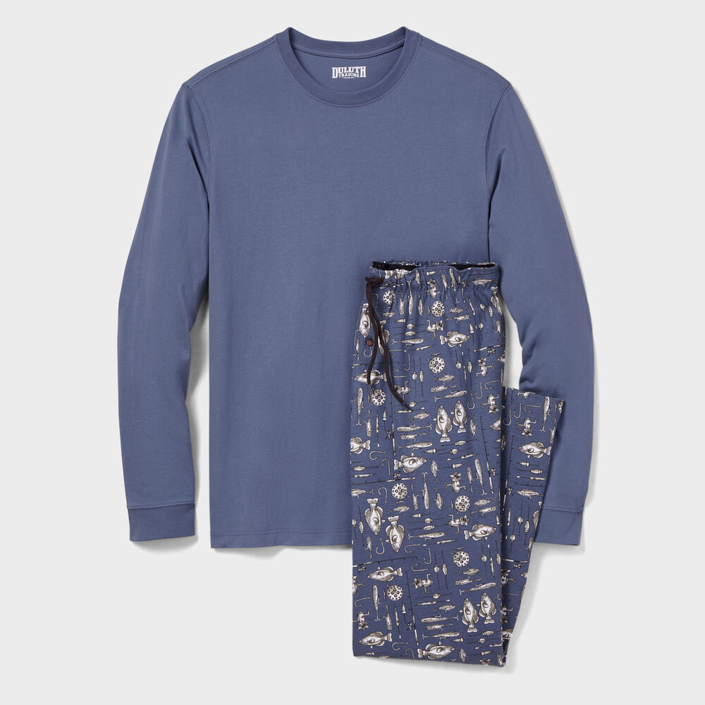 Men's Lumber Jams Cotton Sleep Set Main Image