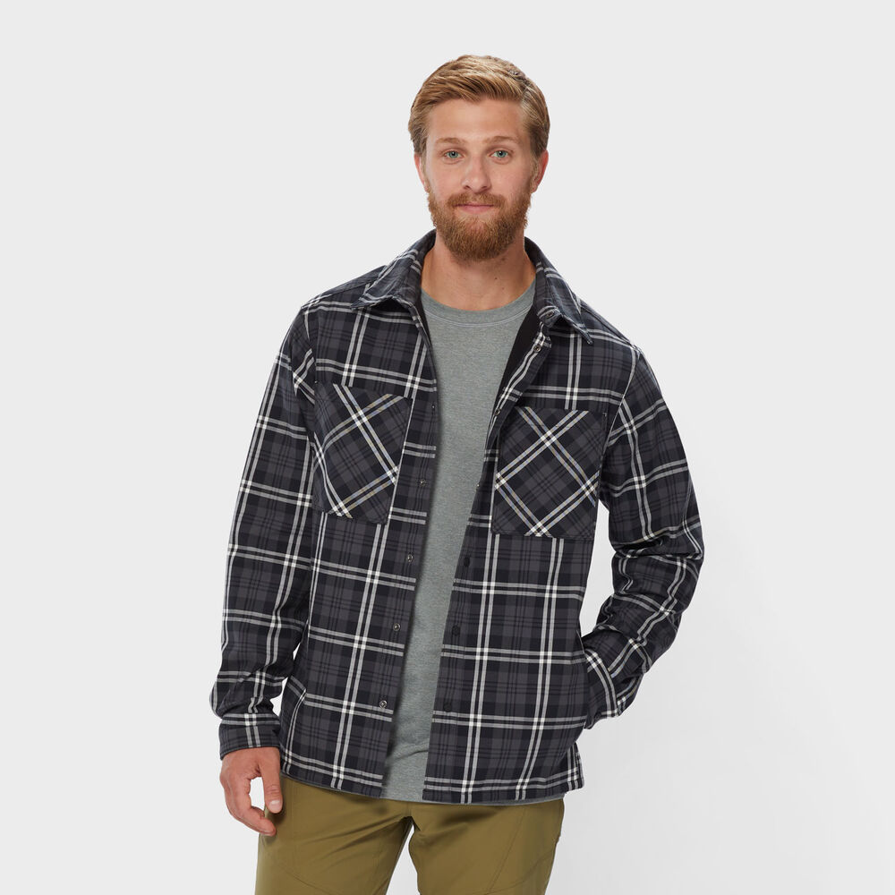 Men's AKHG Elk Flats Flannel Shirt Jac Main Image