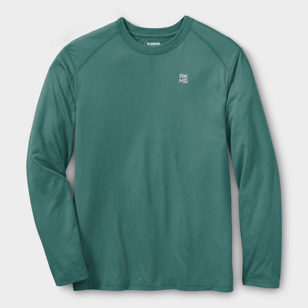 Men's AKHG Tun-Dry Standard Fit Long Sleeve T-Shirt Main Image