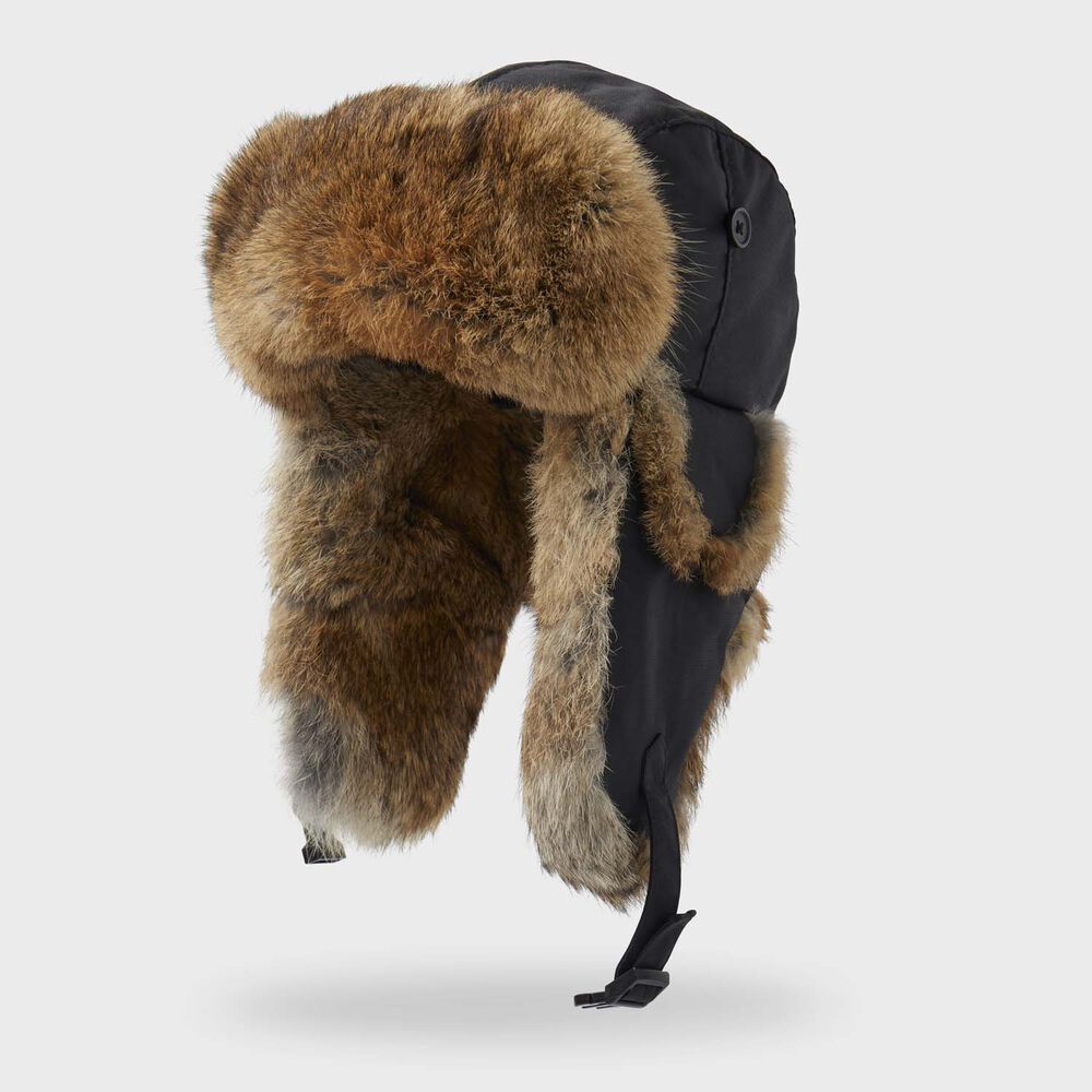 AKHG Ushanka Fur Trapper Hat Main Image