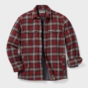 Men's Flapjack Fleece-lined Relaxed Fit Shirt Jac