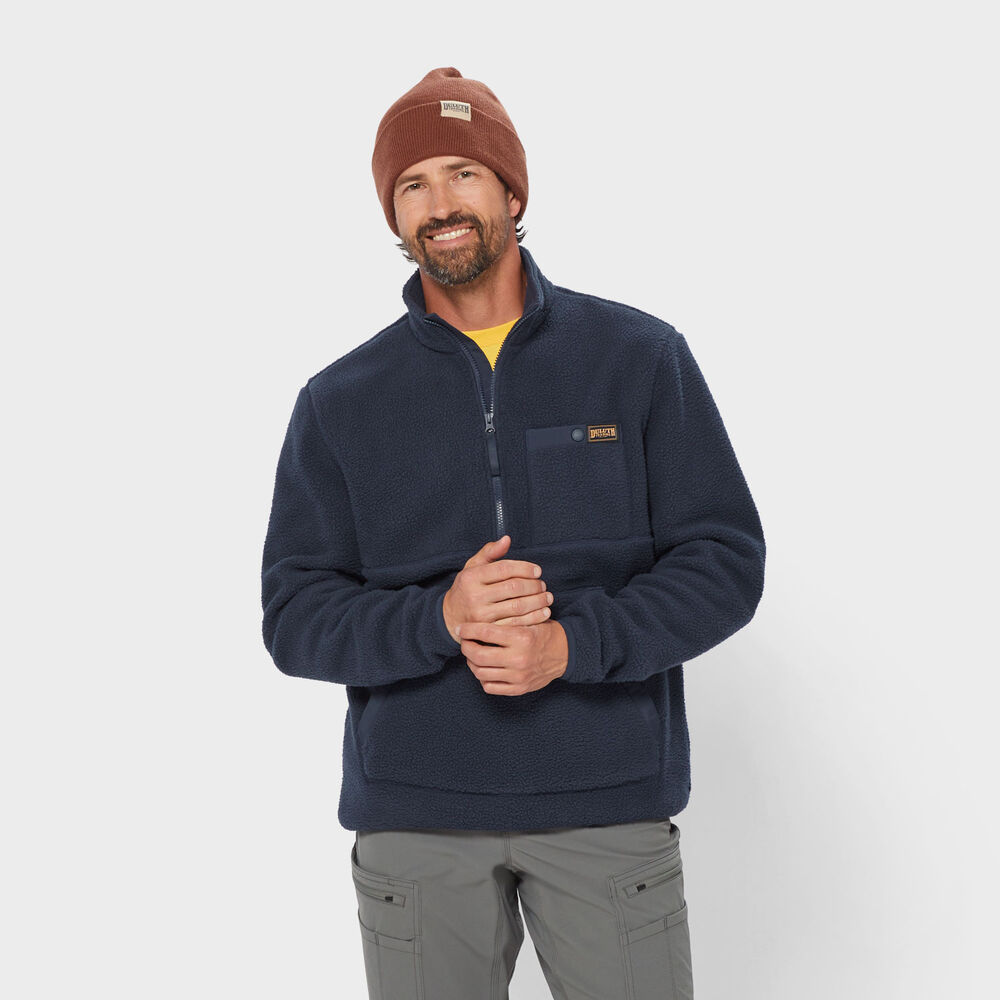 Men's Pile Hi Fleece Half Zip Mock Neck Main Image
