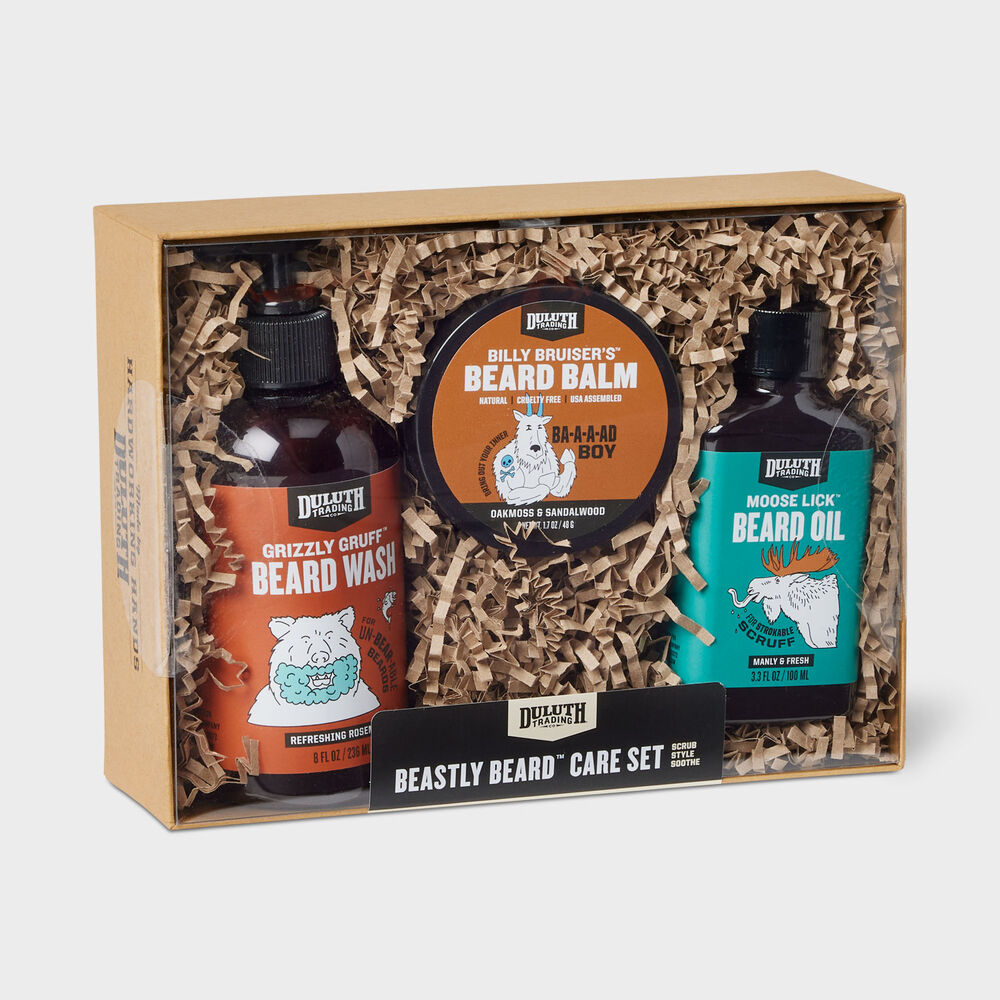 Duluth Trading Beastly Beard Care Gift Set Main Image