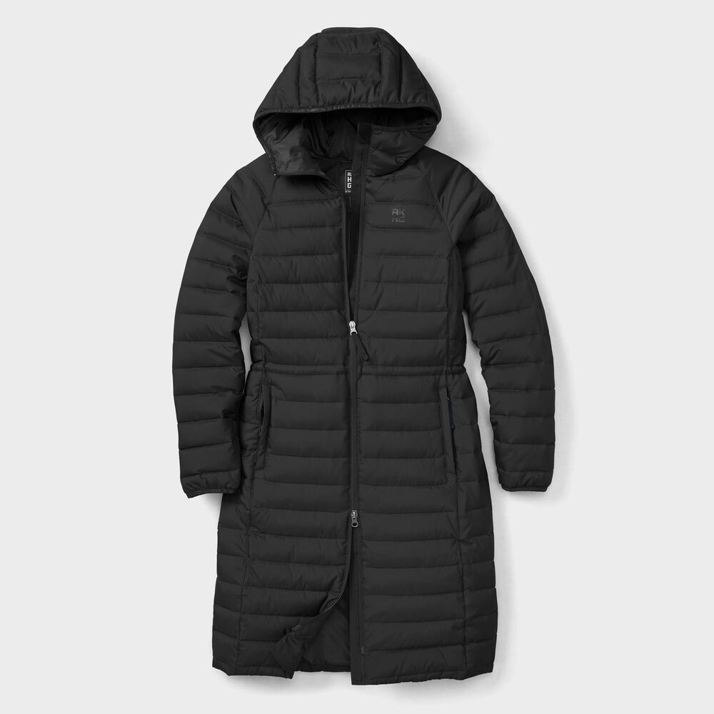 Women's AKHG Puffin Parka Jacket BLK SM Main Image