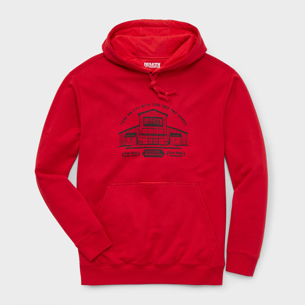 Men's Midweight Relaxed Fit Beer Pocket Hoodie Main Image