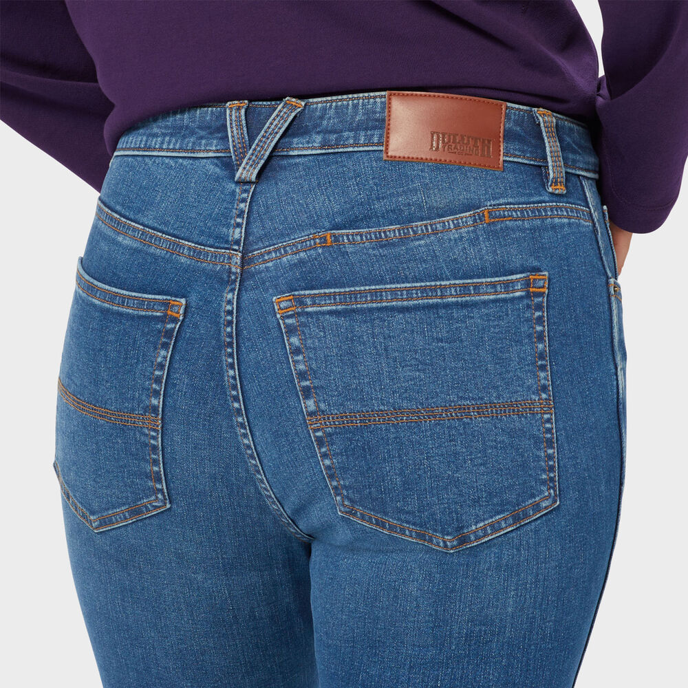 Women's Asset Management Mid-Rise Bootcut Jeans Main Image
