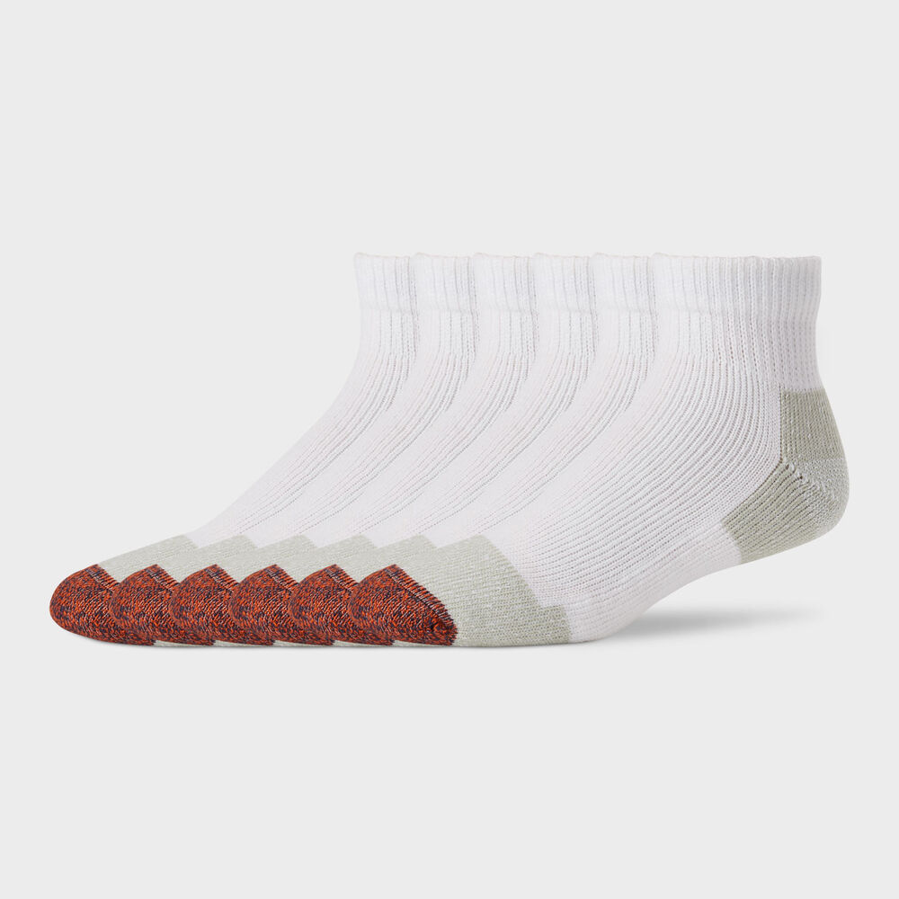 Men's Everyday 6-Pack Midweight Quarter Socks Main Image