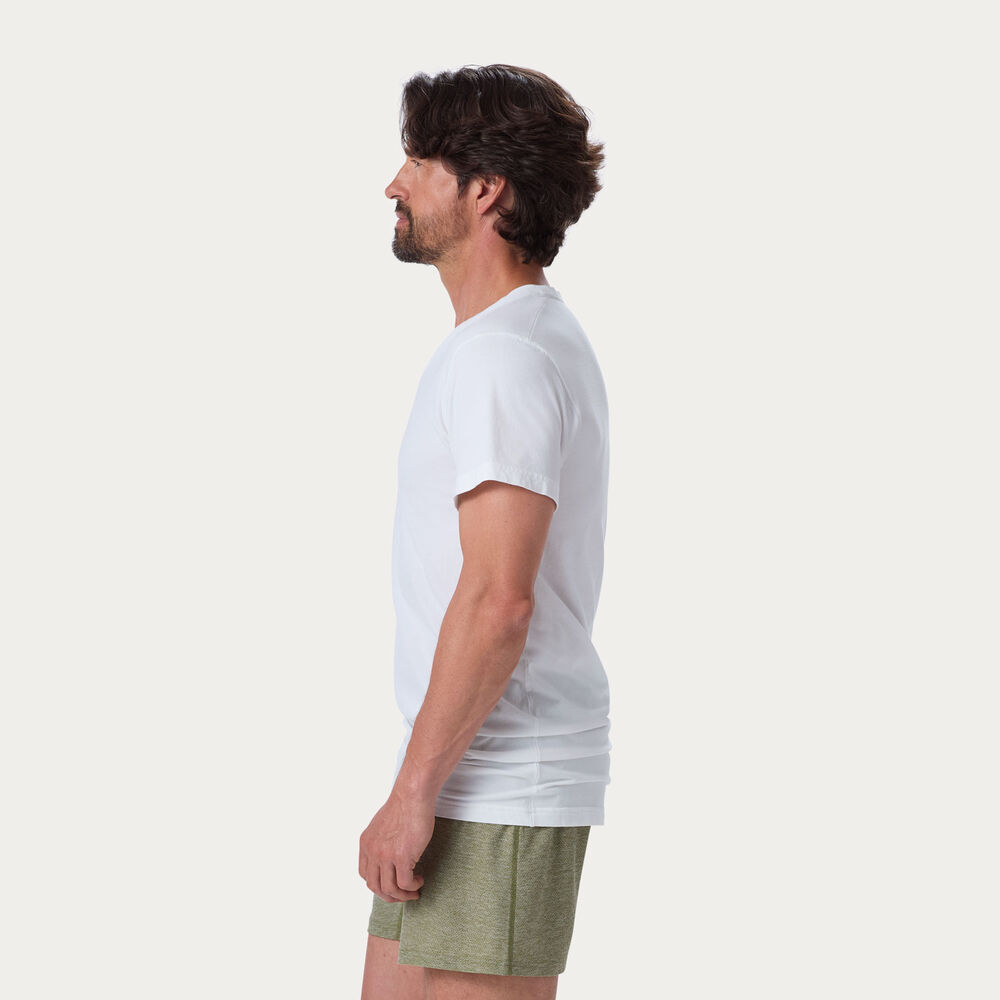 Men's Free Range Organic Cotton V-Neck Undershirt Main Image