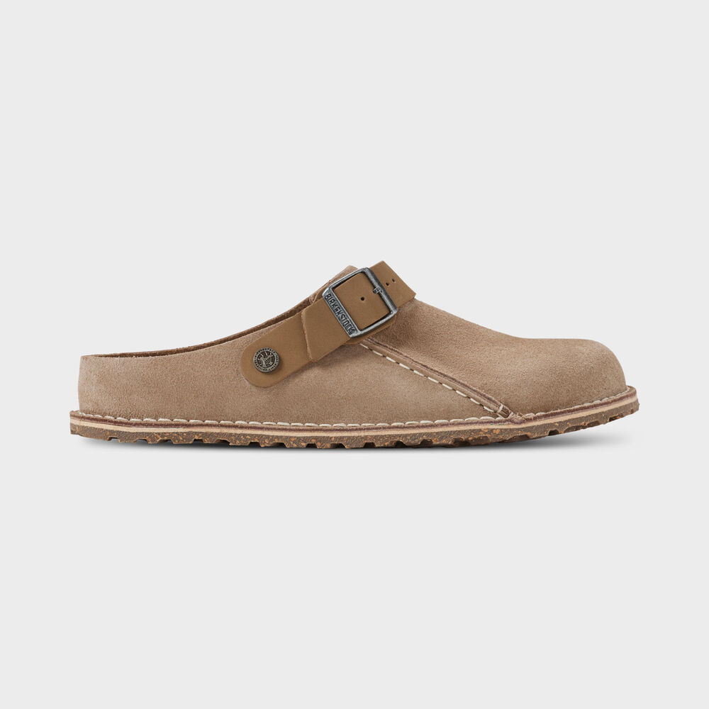 Women's Birkenstock Lutry 365 Suede Clogs Main Image