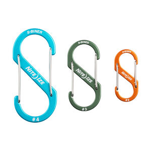 NiteIze S-Biner Aluminum Dual Carabiner Combo - 3 Pk.