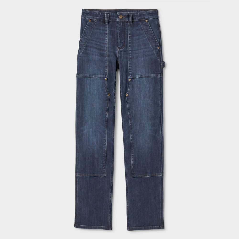 Women's Double Flex Denim Straight Leg Jeans Main Image