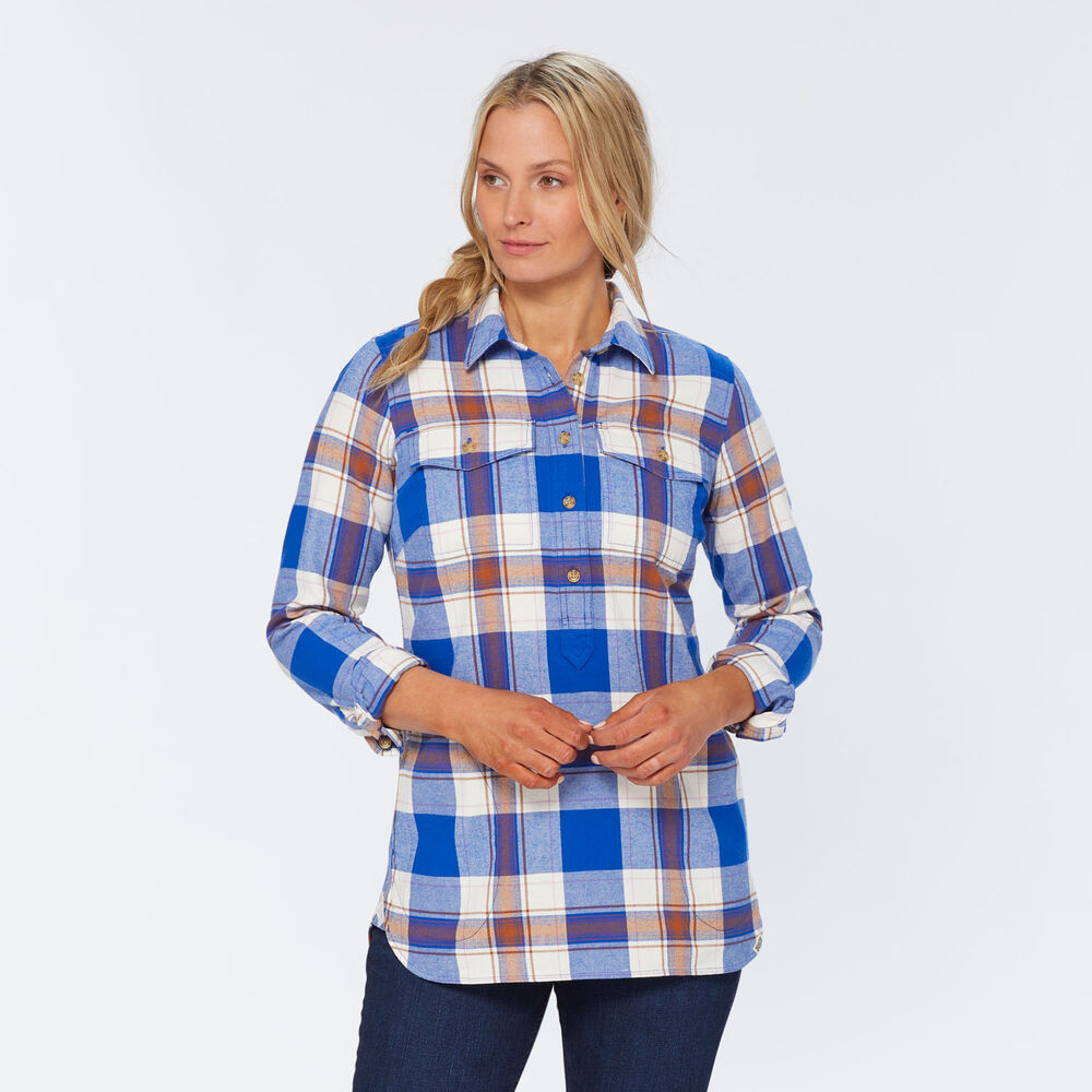 Women's Free Swingin' Flannel Tunic Main Image