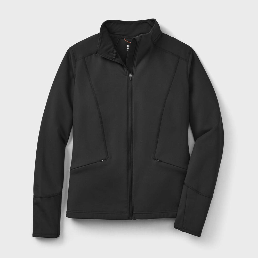 Women's AKHG Trail Tech Fleece Full Zip Mock Main Image