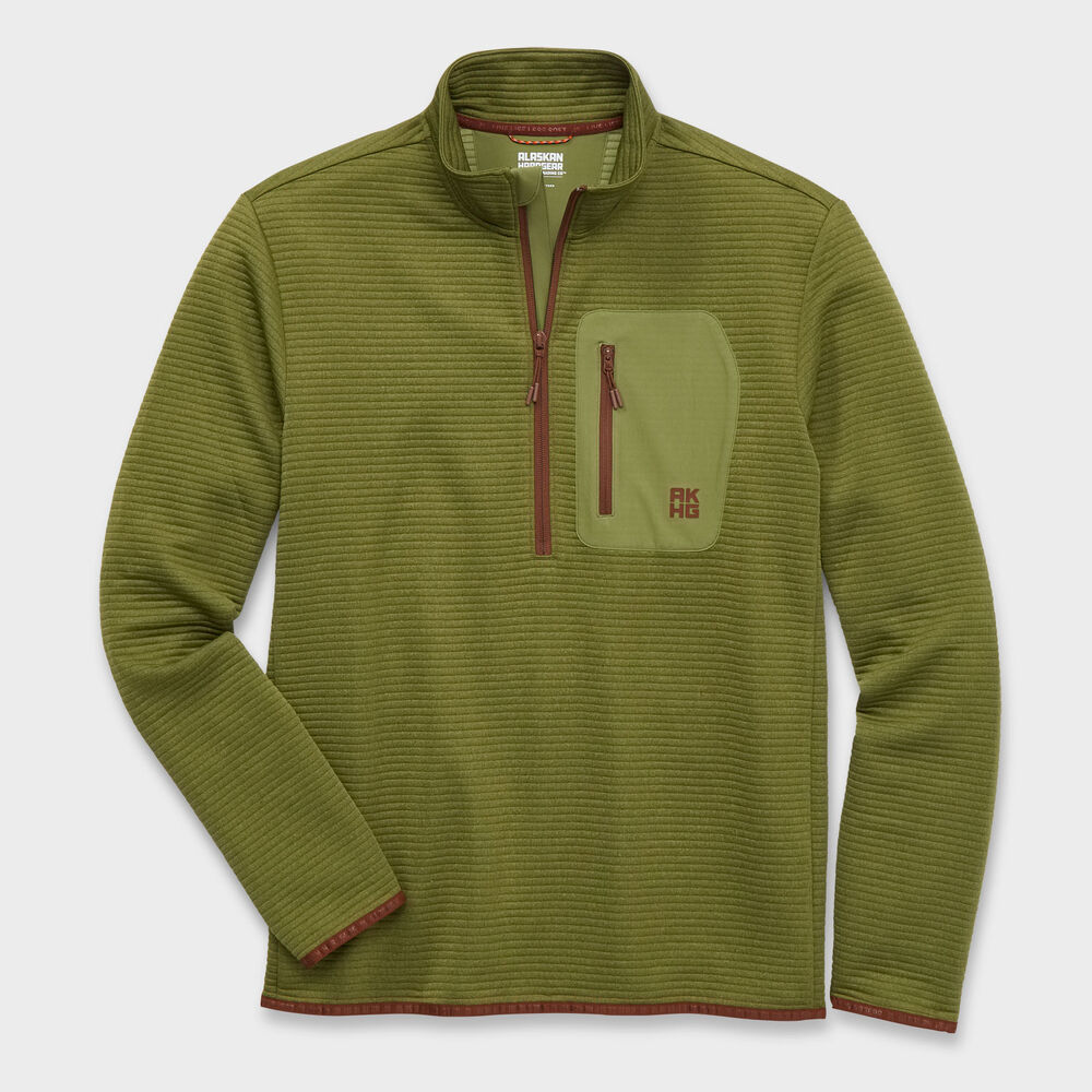 Men's AKHG Blackburn Standard Fit 1/4 Zip Mock Main Image