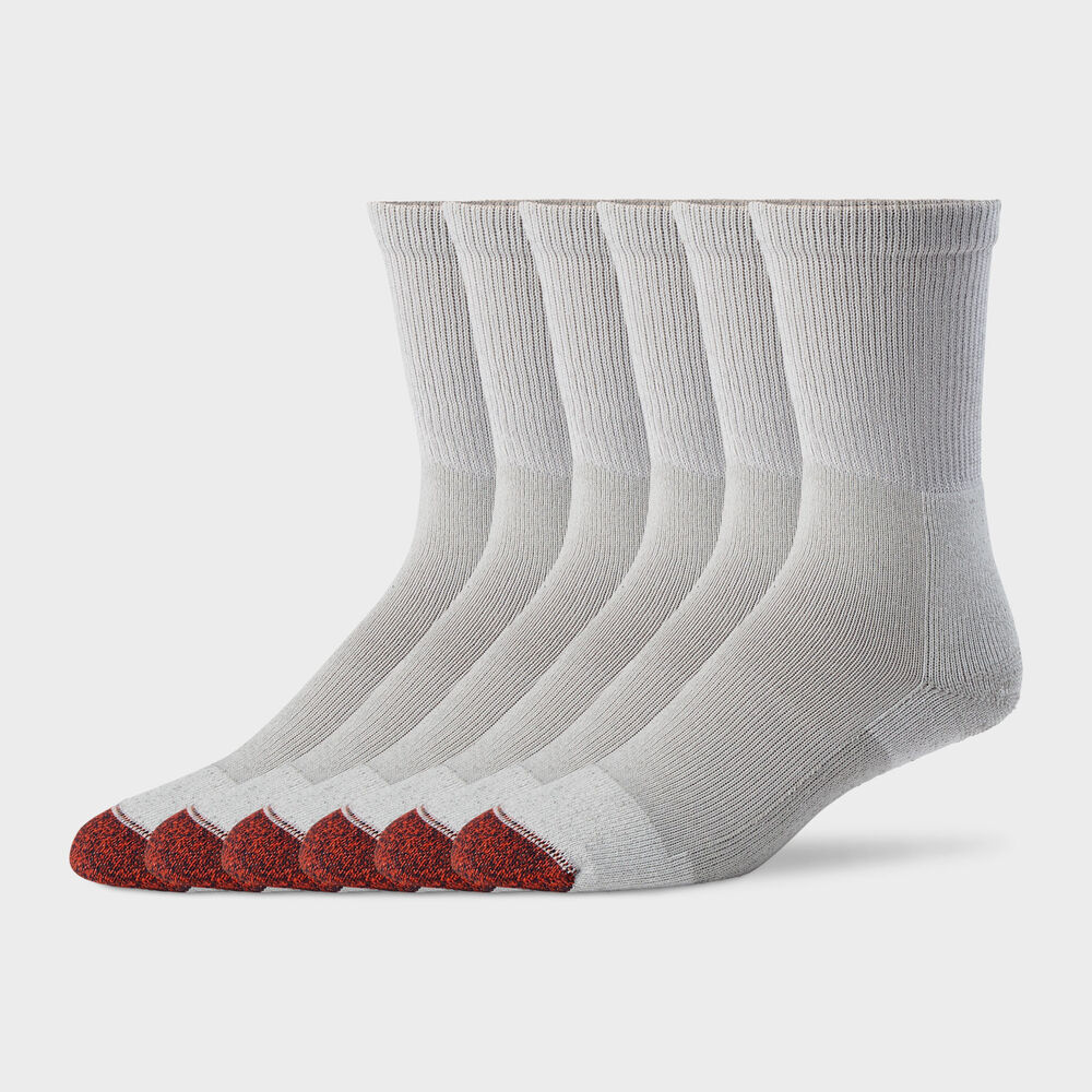 Men's Everyday 6-Pack Lightweight Crew Socks Main Image