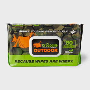 Crocodile Cloth - 80 Pack