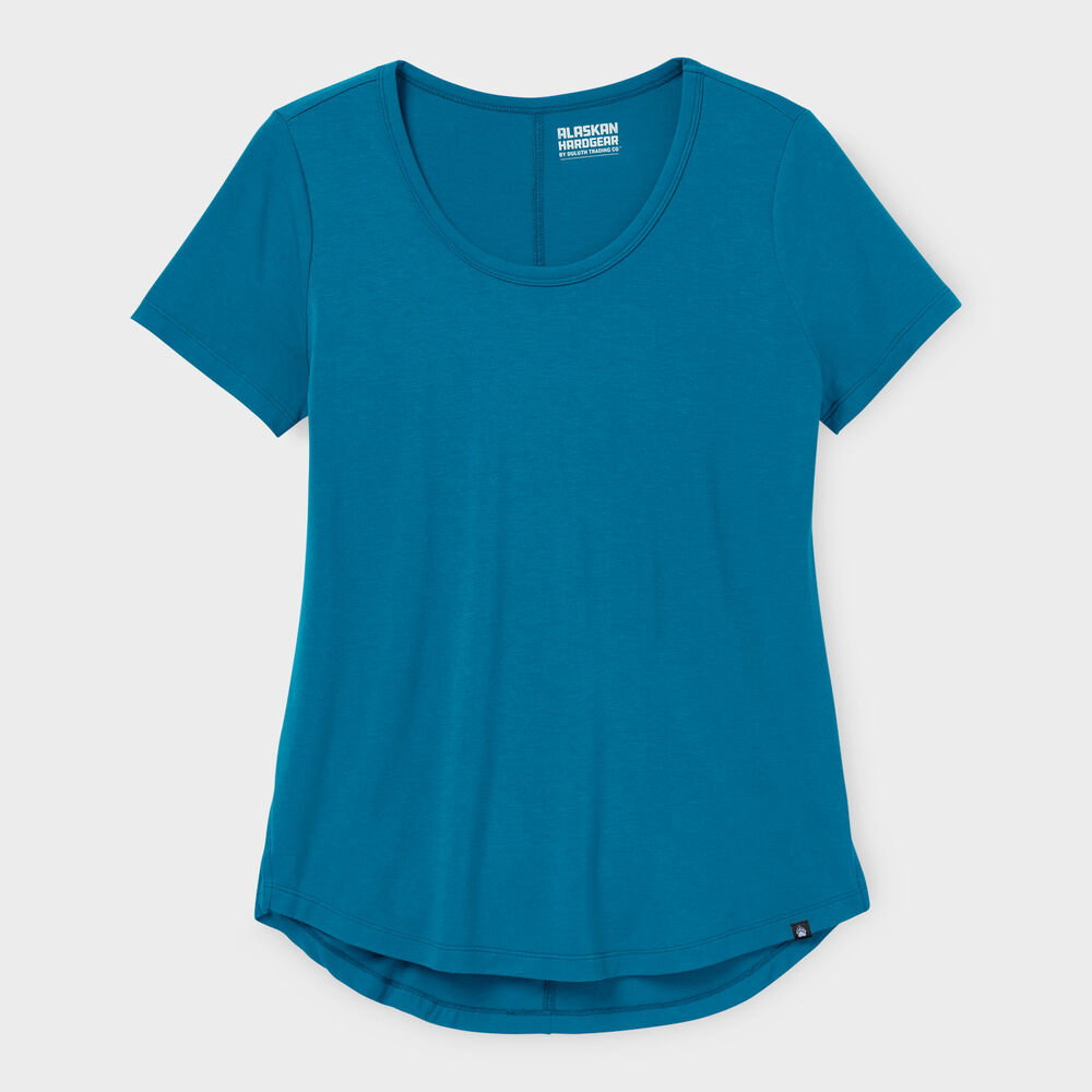 Women's AKHG Renew Bamboo Short Sleeve Tee Main Image