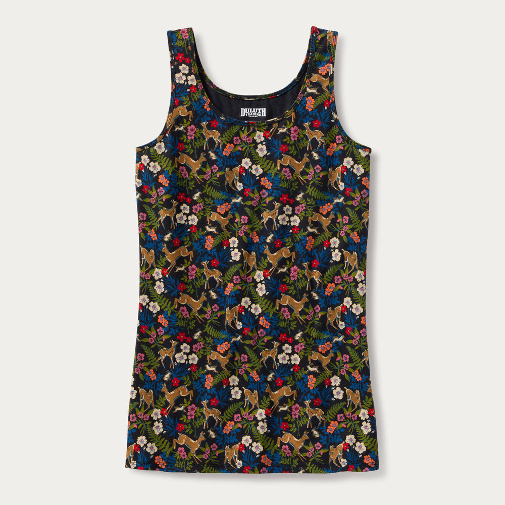 Women's Plus No-Yank Tank Main Image