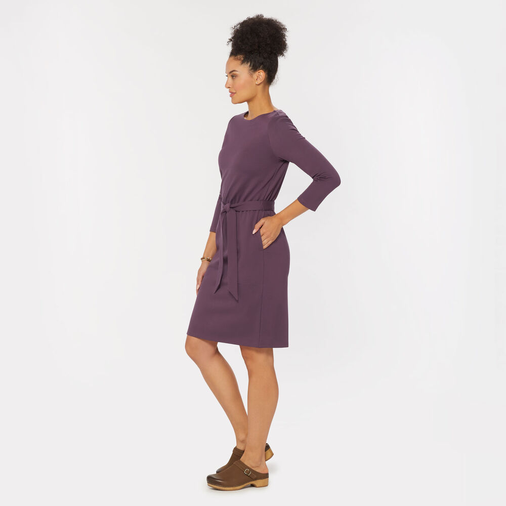 Women's Ponte Pro Knit 3/4 Sleeve Dress Main Image
