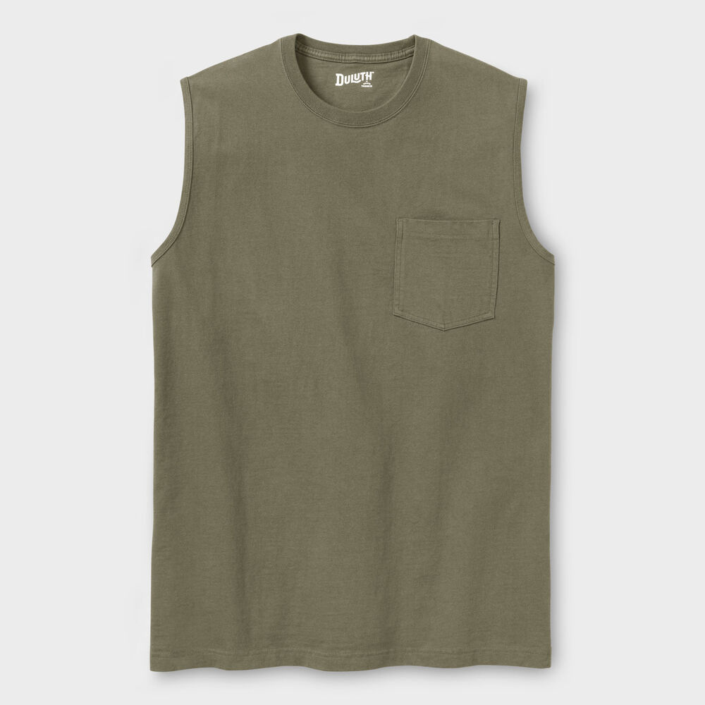 Men's Longtail T Standard Fit Sleeveless Pocket Crew Main Image