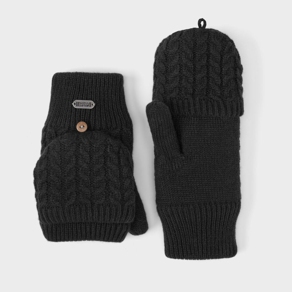 Women's Cable Knit Flip Mitt Main Image