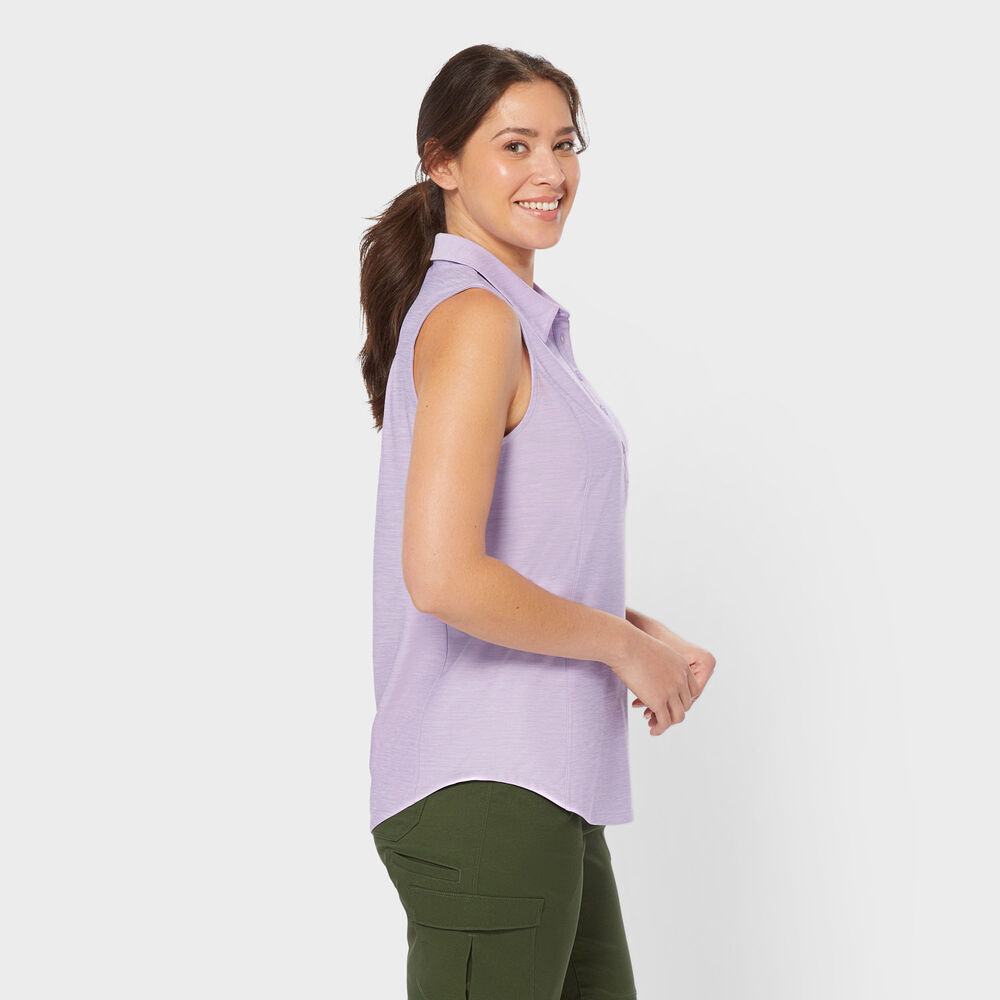 Women's Armachillo Polo Tank Main Image
