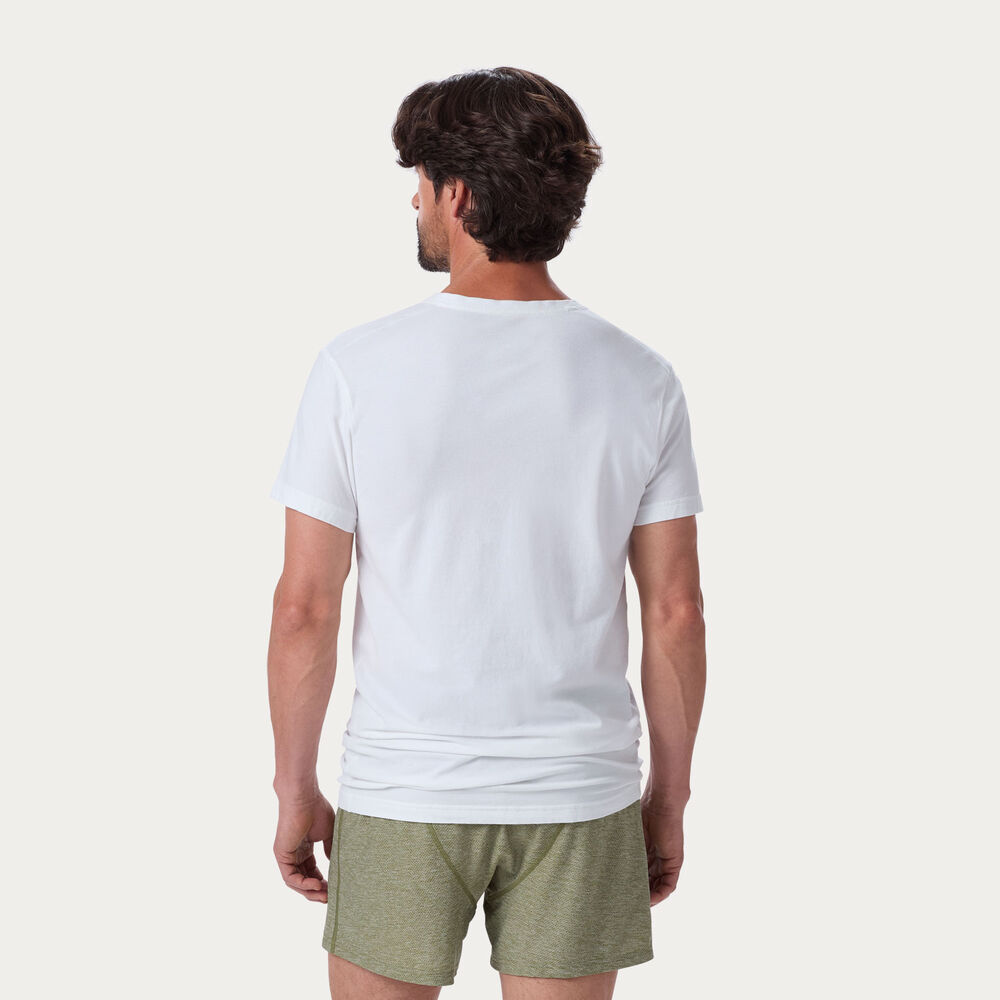 Men's Free Range Organic Cotton V-Neck Undershirt Main Image