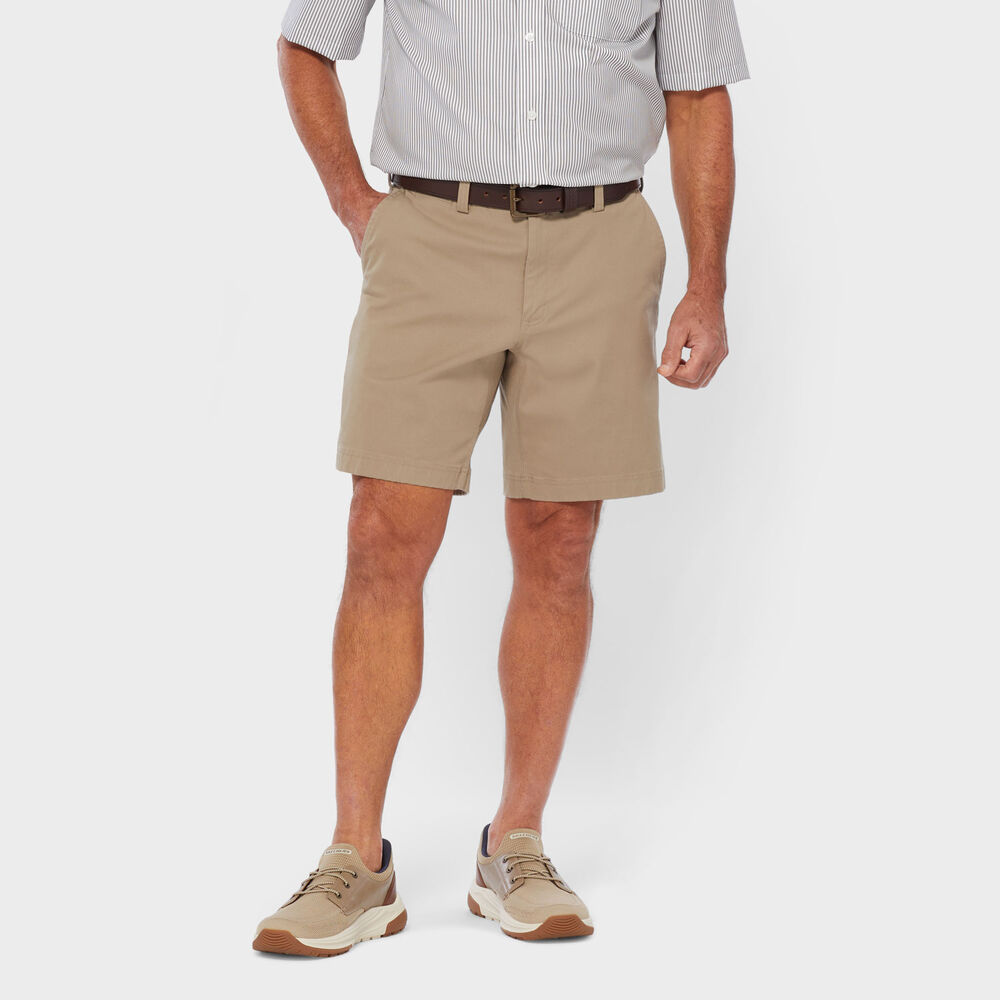 Men's DuluthFlex Ballroom Khaki Standard Fit 9'' Shorts Main Image