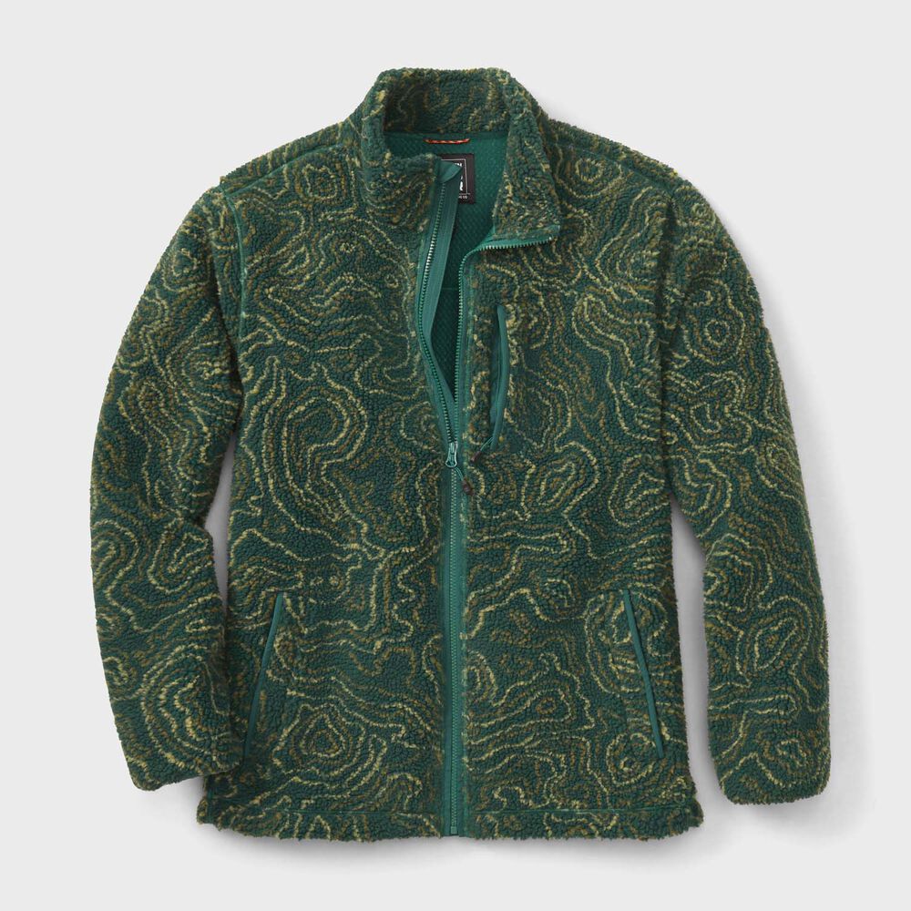 Men's AKHG Kindler Pile Fleece Full Zip Jacket Main Image