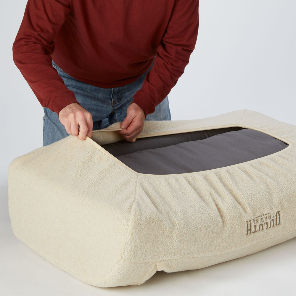 Bolster Dog Bed Fitted Cover Main Image