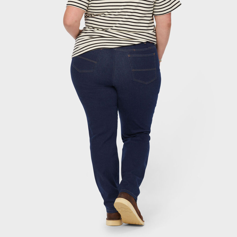Women's Plus Asset Management  Mid-Rise Slim Leg Jeans Main Image