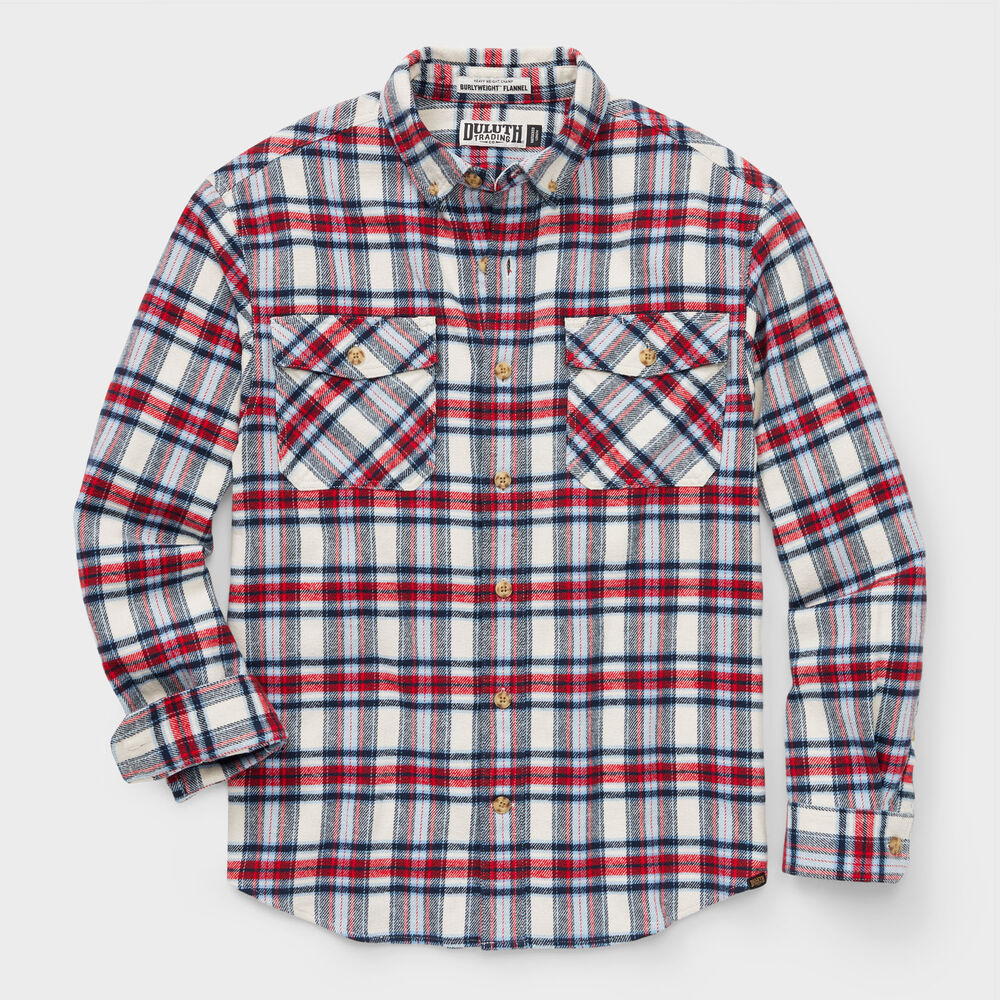 Men's Burlyweight Flannel Relaxed Fit Shirt Main Image