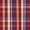 Rouge Red Multi Windowpane