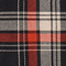 Black Light Rust Plaid
