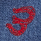 Indigo Embroidered Western Charm